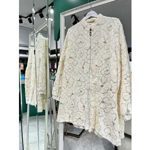 SELİNADA GÜPÜRLÜ GİYÇIK - EKRU - 38