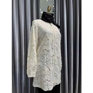 SELİNADA GÜPÜRLÜ GİYÇIK - EKRU - 40