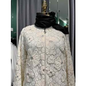 SELİNADA GÜPÜRLÜ GİYÇIK - EKRU - 42