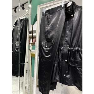 LİSA SATEN İKİLİ TAKIM 3055 - SİYAH - 3