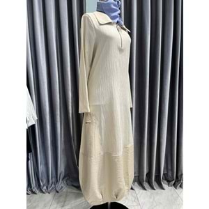 MICCA ELBİSE 251311M - BEJ - 42