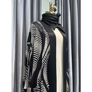 ZÜHRE CRİSP TAKIM - SİYAH-BEYAZ - 3