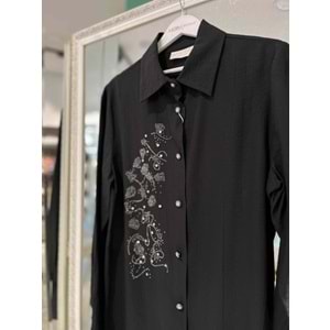 YELDA ÇİLEK TUNİK 1042 - SİYAH - 3