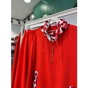 LİSA ETEKLİ TAKIM 3032 - TURUNCU - 1