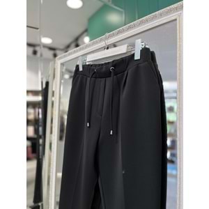 DUHAS HAVUÇ PANTOLON - SİYAH - 38