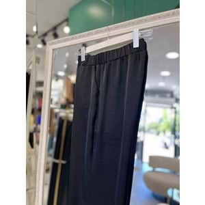 SELİNADA SATEN PANTOLON - SİYAH - 40