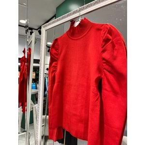 JOY IN JOY PRENSES KOL TRİKO BODY - MERCAN - STANDART