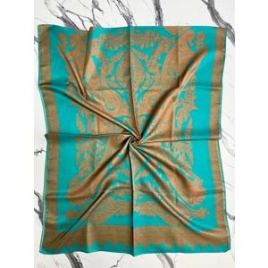 SİYANE ŞAL DESEN PAMUKLU ŞAL - 8