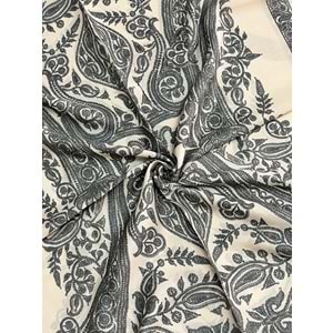 SİYANE ŞAL DESEN PAMUKLU ŞAL - 11