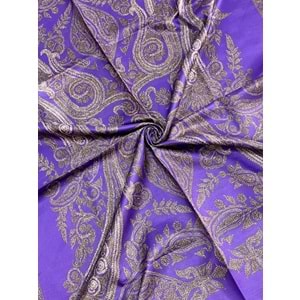 SİYANE ŞAL DESEN PAMUKLU ŞAL - 14