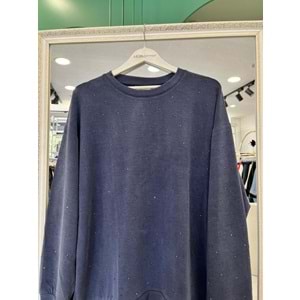 ADN MİNİK TAŞLI SWEAT ÖRME CUPRA - LACİVERT - 4