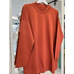 ADN MERSERİZE TUNİK - ORANJ - 2