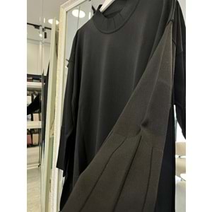 ADN MERSERİZE TUNİK - SİYAH - 2