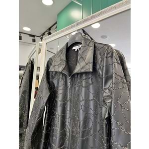 HALE PİVOİNE DERİ KAP - SİYAH - 2