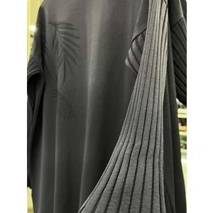 ADN PALMİYE MERSERİZE TUNİK - LACİVERT - 2