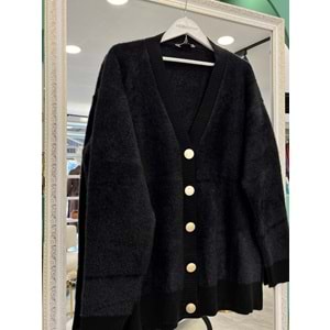 HATUN ANGORA HIRKA (36-42 BEDEN UYUMLU) - SİYAH - STANDART