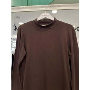 NURGÜN BODY PARMAK GEÇİRMELİ - ACI KAHVE - S