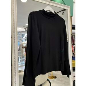 NURGÜN BODY PARMAK GEÇİRMELİ - SİYAH - S