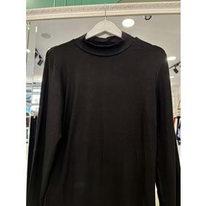 NURGÜN BODY PARMAK GEÇİRMELİ - SİYAH - L