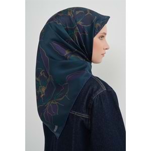 ARMİNE SAF İPEK EŞARP 2026 İLKBAHAR-YAZ DESEN 9 - 1