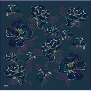 ARMİNE SAF İPEK EŞARP 2026 İLKBAHAR-YAZ DESEN 9 - 1