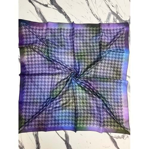 SİYANE PAMUK EŞARP KAZAYAĞI DESEN 4 - 2