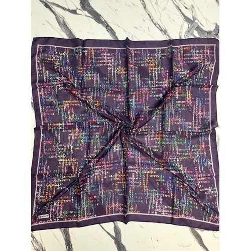 SİYANE PAMUK EŞARP DESEN 5 - 1