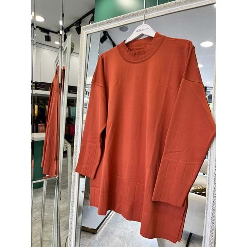 ADN MERSERİZE TUNİK - ORANJ - 2