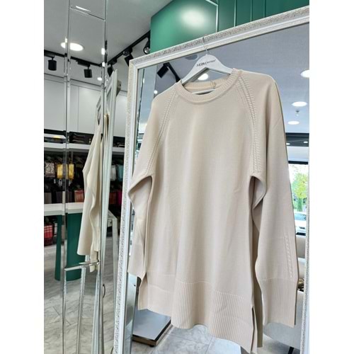 ADN MERSERİZE TUNİK SAÇ ÖRGÜLÜ - TAŞ - 2