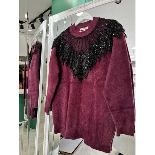 HATUN ANGORA TUNİK (38-44 BEDEN UYUMLU)