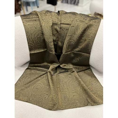 İPEKSELİ VUAL JAKAR ŞAL GÜL DESEN - 7