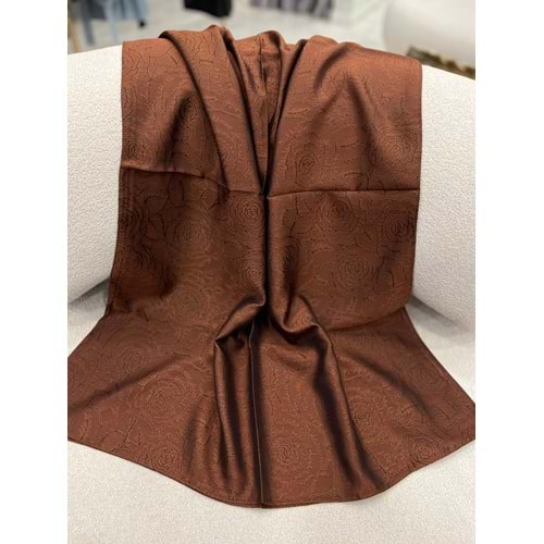 İPEKSELİ VUAL JAKAR ŞAL GÜL DESEN - 8