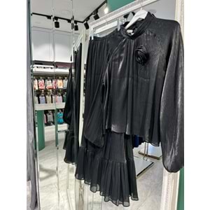 MARCHA JAKARLI ETEKLİ TAKIM - SİYAH - 38