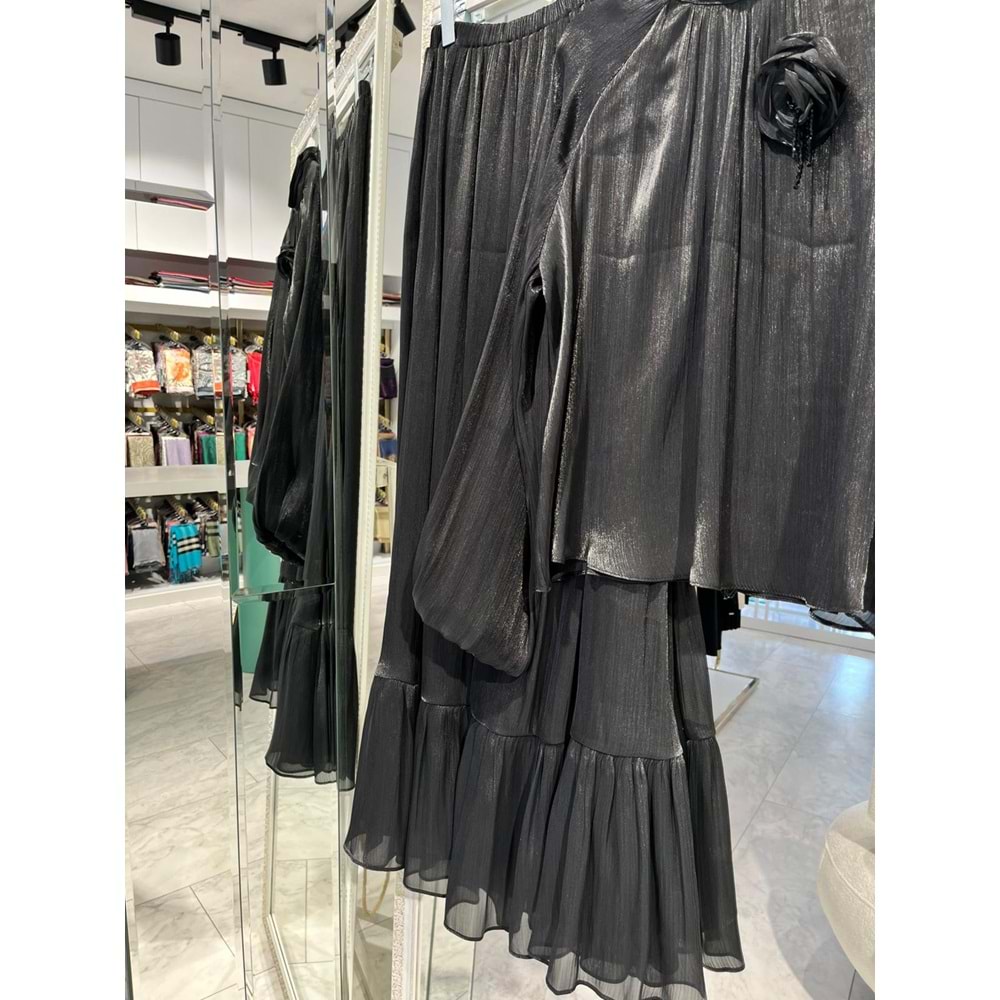 MARCHA JAKARLI ETEKLİ TAKIM - SİYAH - 38