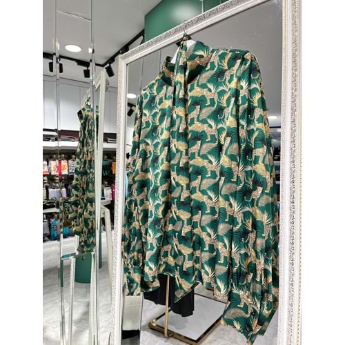 NARS KAPLANLI KREP BLUZ