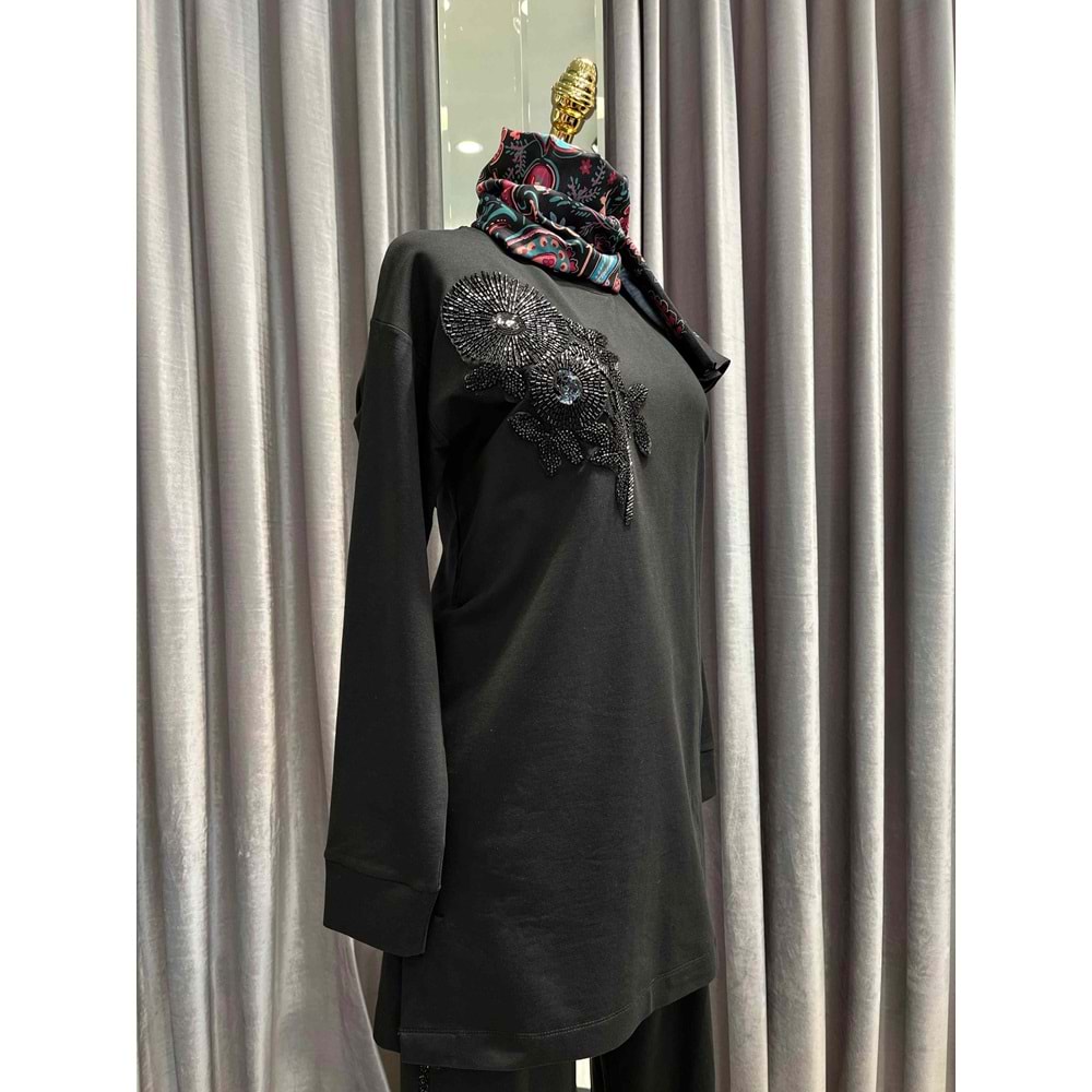 ZAFİRA KATHY İKİLİ TAKIM - SİYAH - 2