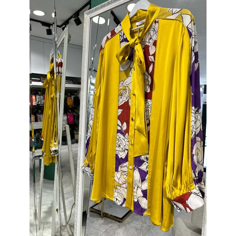 LİSA ÇİÇEK DESENLİ TUNİK - DESENLİ - 2