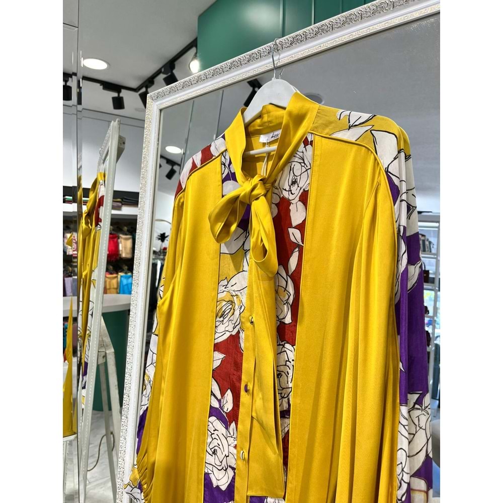 LİSA ÇİÇEK DESENLİ TUNİK - DESENLİ - 2