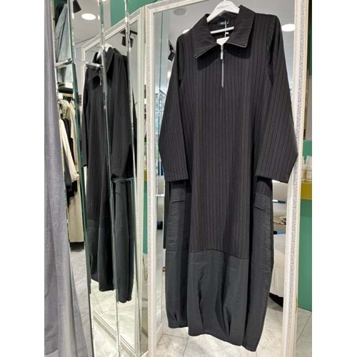 MICCA ELBİSE 251311M - SİYAH - 48