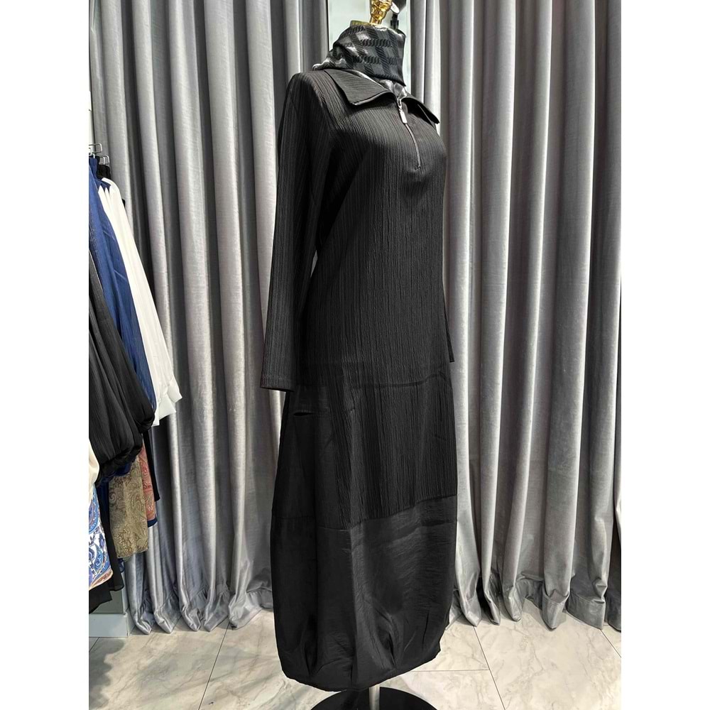 MICCA ELBİSE 251311M - SİYAH - 48