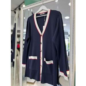 ADN TRİKO HIRKA - LACİVERT - 2