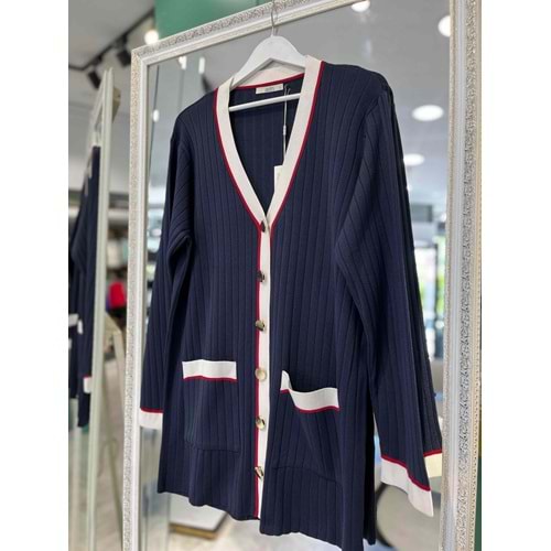 ADN TRİKO HIRKA - LACİVERT - 2