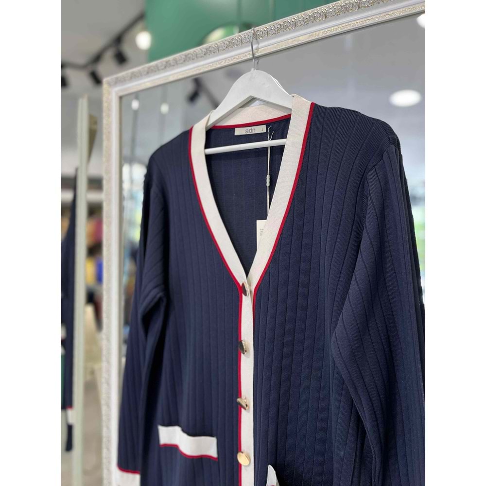 ADN TRİKO HIRKA - LACİVERT - 2