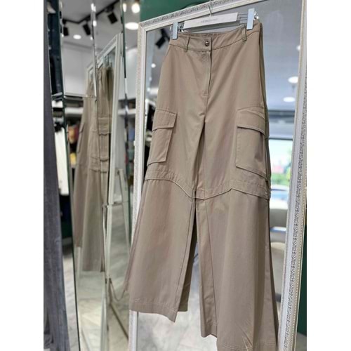 VUU KARGO PANTOLON - BEJ - 40