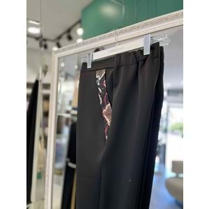 NARS CEP DETAYLI PANTOLON - SİYAH - 1