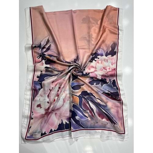 İPEKSELİ PAMUKLU ŞAL DESEN 2