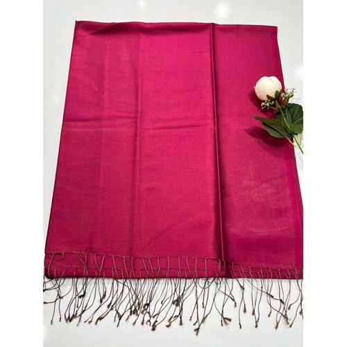 İPEKEVİ İPEK ŞAL DÜZ RENK - 4