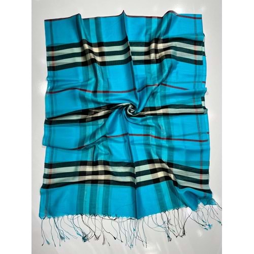 BURBERY EKOSE ŞAL UZUN SAÇAK - 1