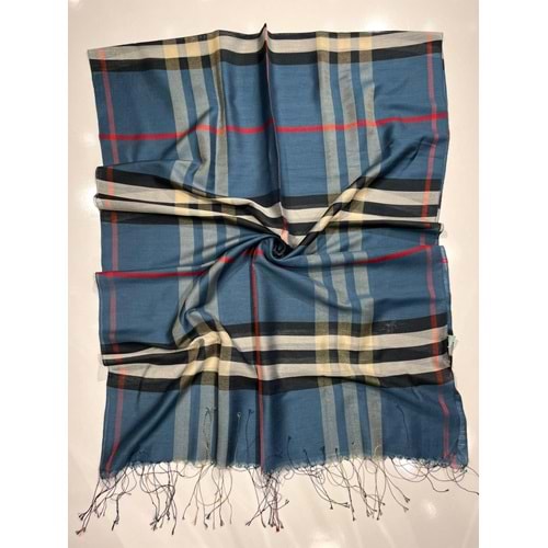 BURBERY EKOSE ŞAL UZUN SAÇAK - 8
