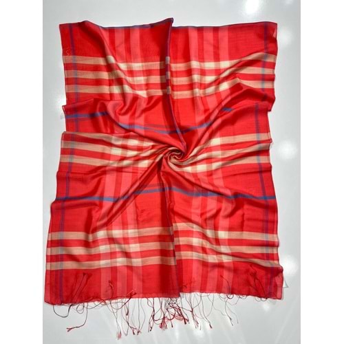 BURBERY EKOSE ŞAL UZUN SAÇAK